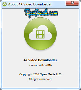4k Video Downloader Serial Key 4.2