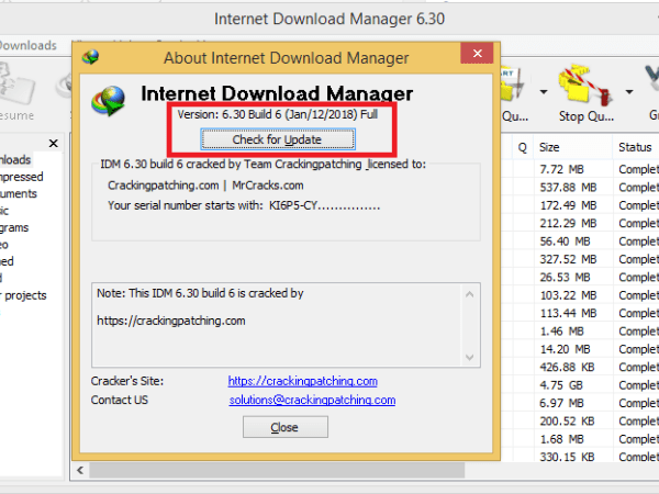 Internet download manager free download serial key