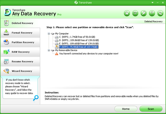 Tenorshare Data Recovery Professional Serial Key